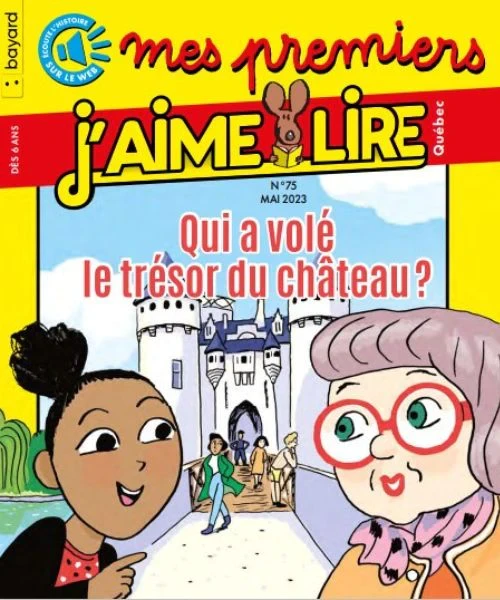 J'aime lire # 75 - Click to enlarge picture.