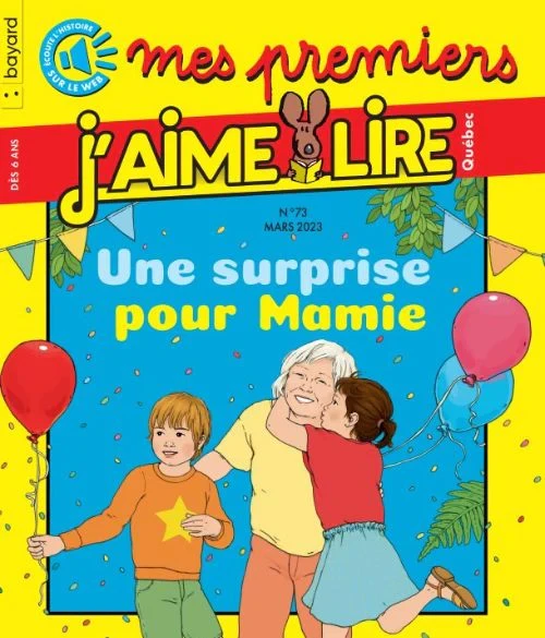 J'aime lire # 73 - Click to enlarge picture.