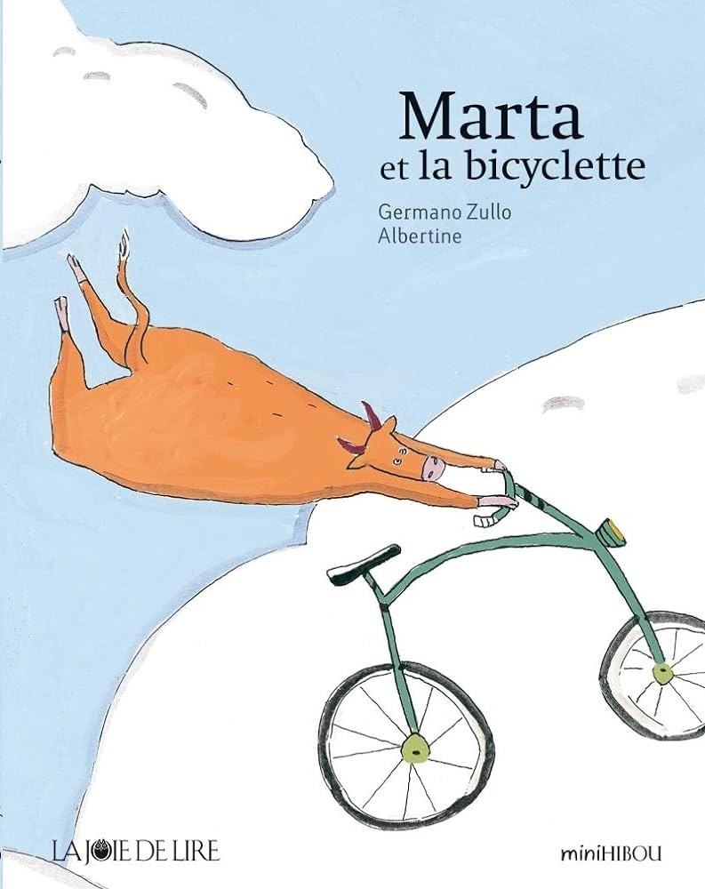 Marta et la bicyclette - Click to enlarge picture.