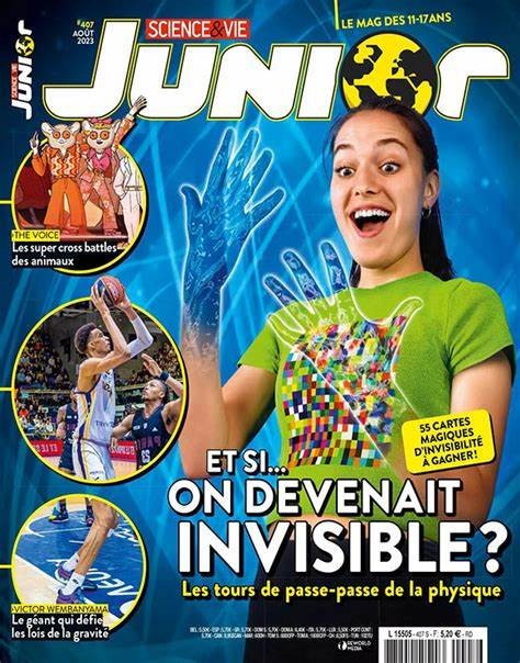 Science  et vie Junior #407 - Click to enlarge picture.