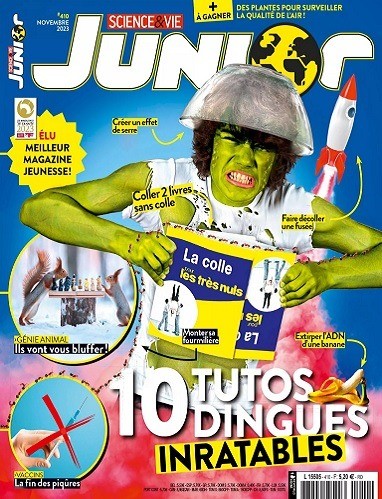Science et vie Junior #410 - Click to enlarge picture.