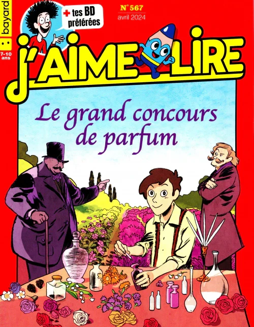 J'aime lire #567 - Click to enlarge picture.