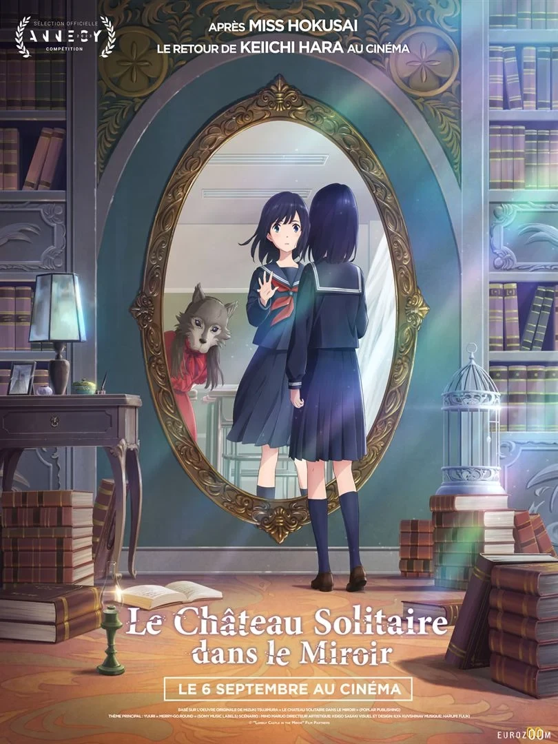 Le Château Solitaire dans le Miroir - Click to enlarge picture.