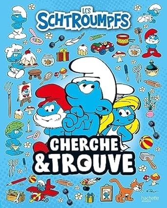 Cherche & trouve Les Schtroumpfs - Click to enlarge picture.