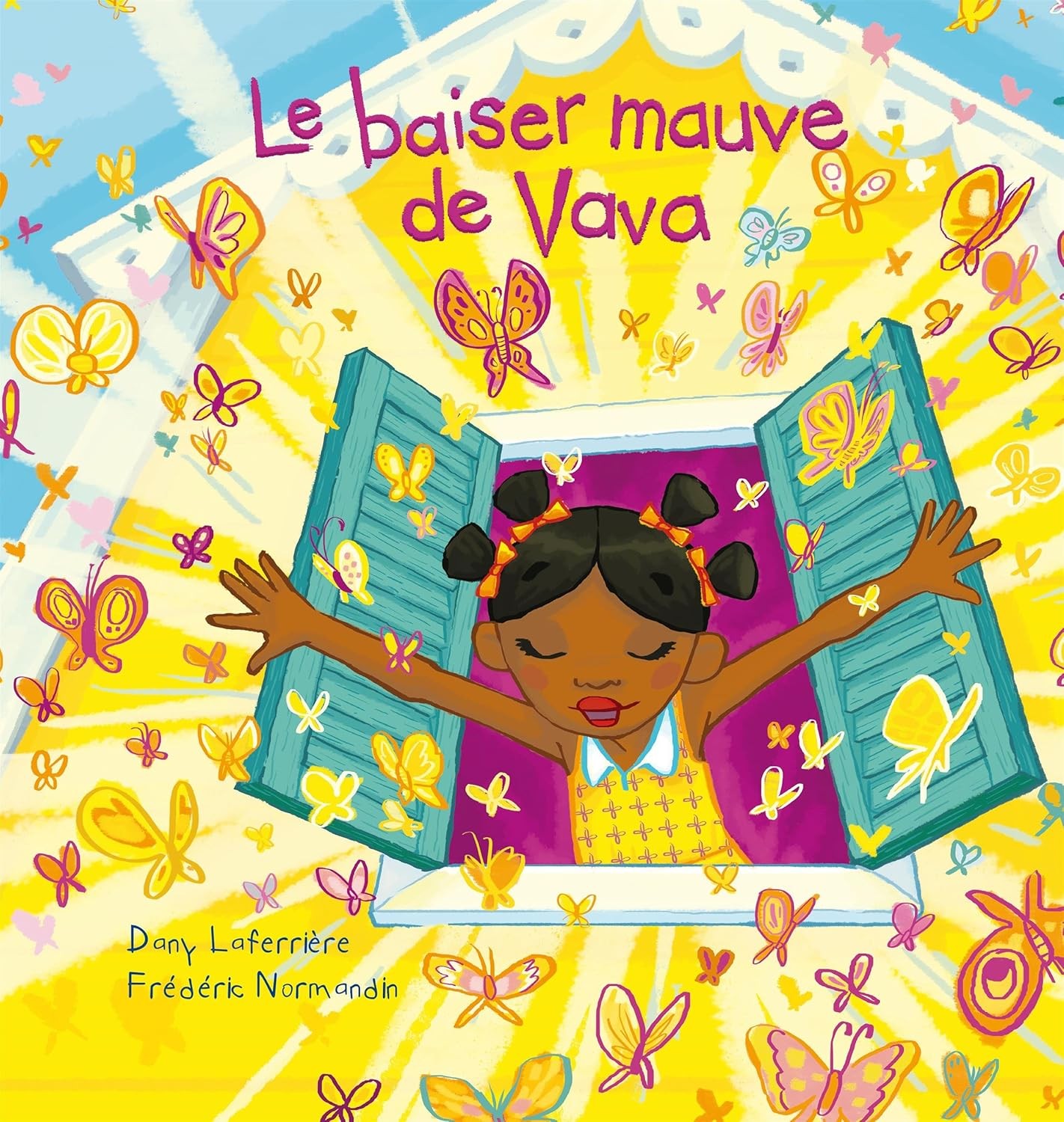 Le baiser mauve de Vava - Click to enlarge picture.