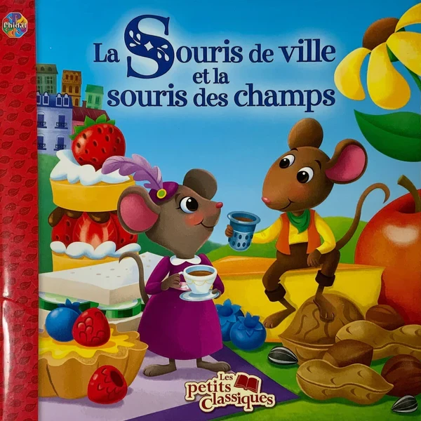 La souris de ville et la souris des champs - Click to enlarge picture.