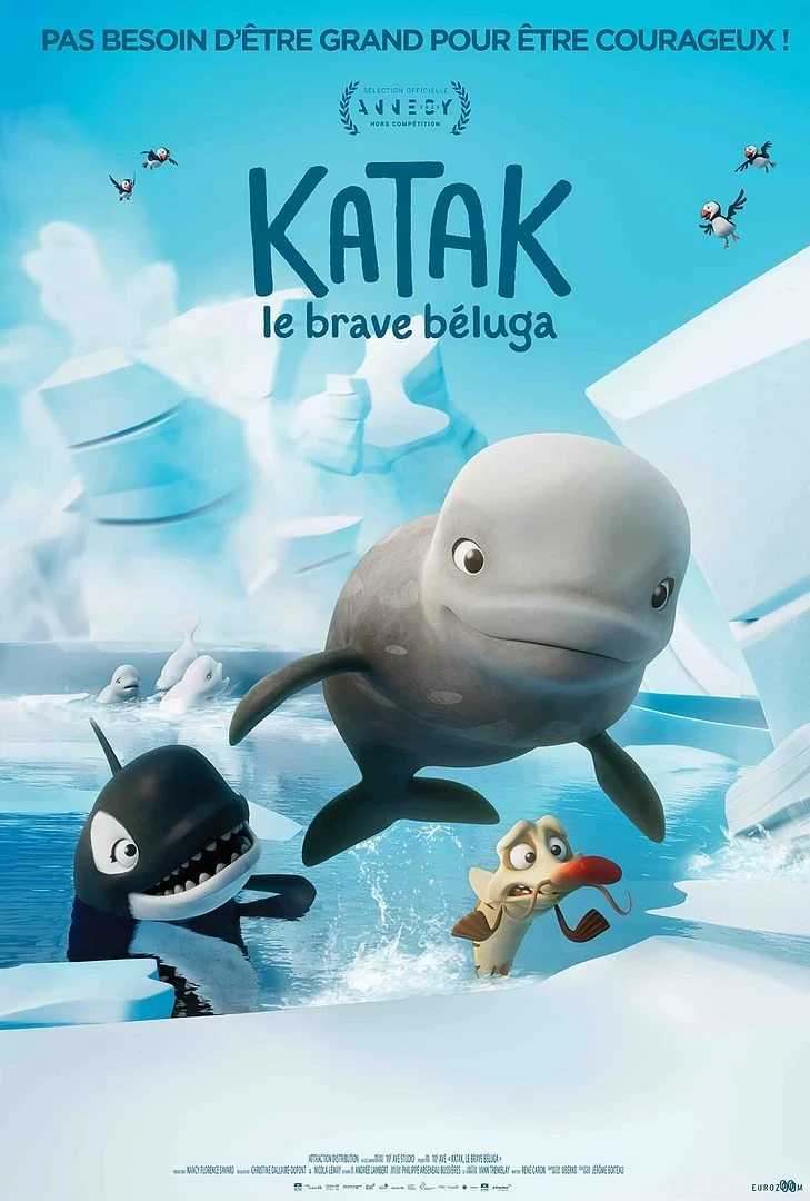 Katak, le brave béluga - Click to enlarge picture.