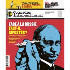 Courrier International - Click to enlarge picture.