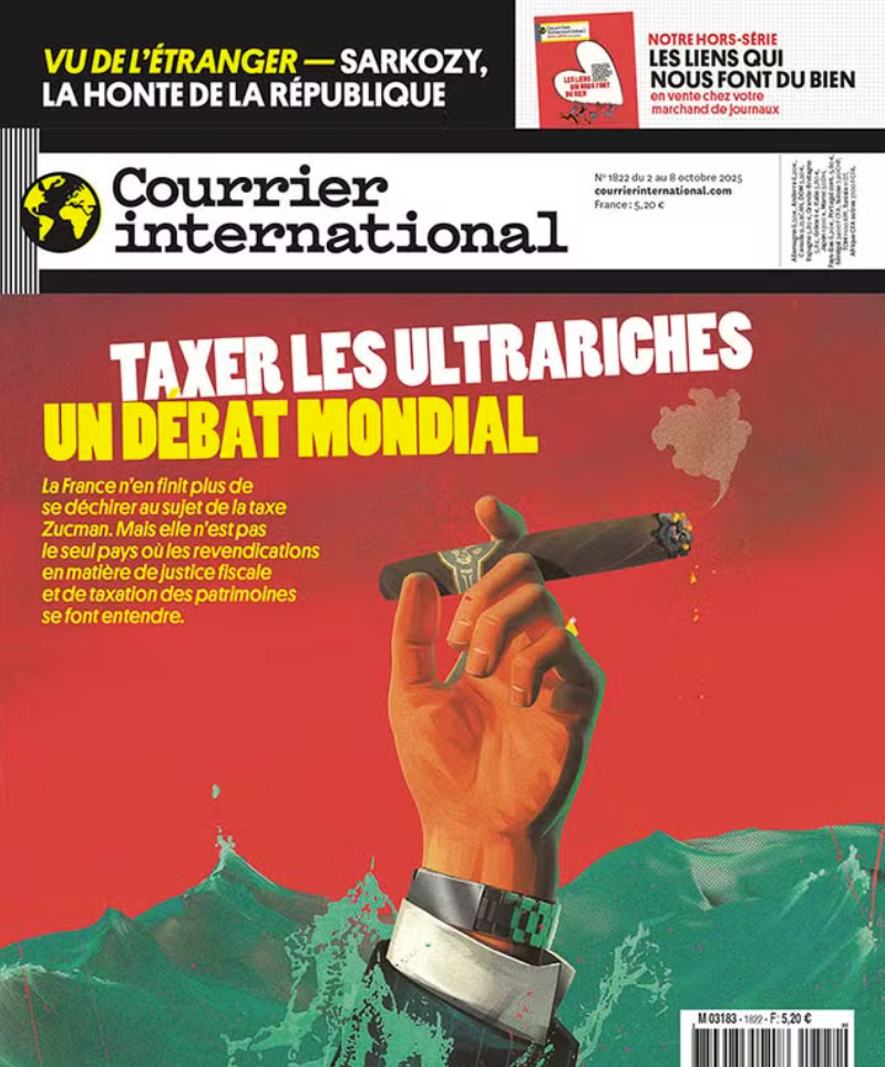 Courrier International - Click to enlarge picture.