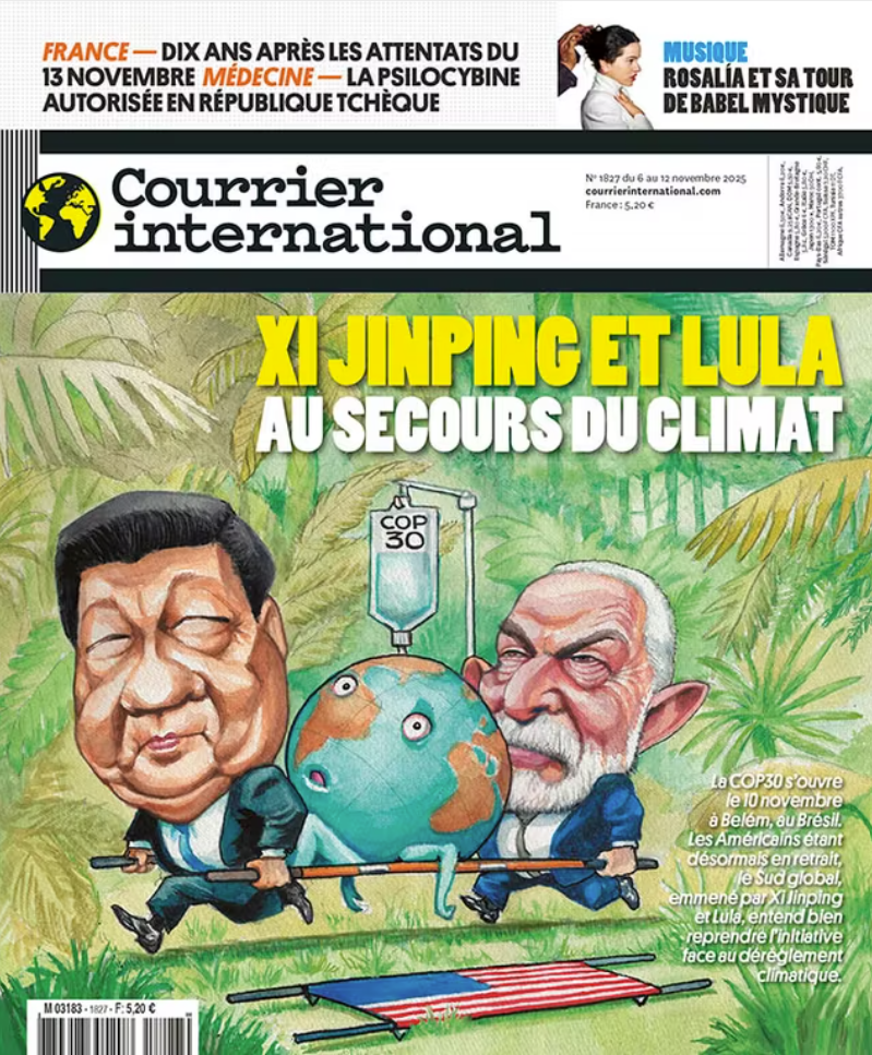 Courrier International - Click to enlarge picture.