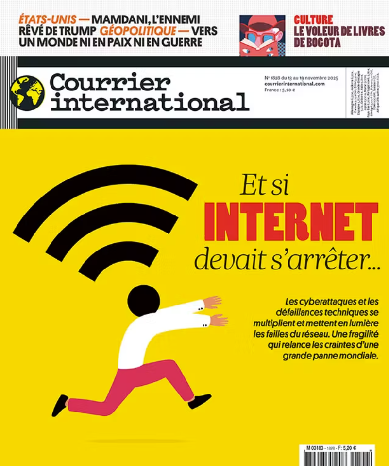 Courrier International - Click to enlarge picture.