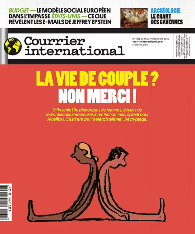 Courrier International - Click to enlarge picture.