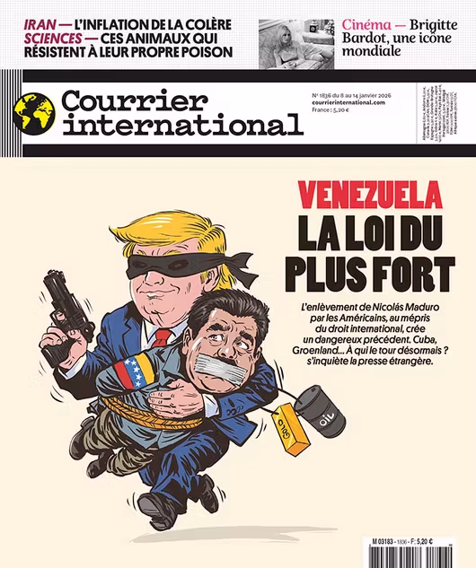 Courrier International - Click to enlarge picture.