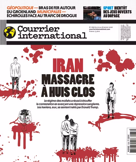 Courrier International - Click to enlarge picture.