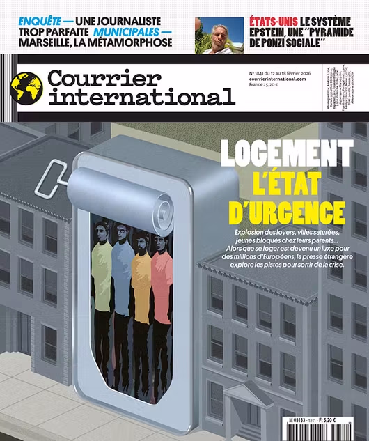 Courrier International - Click to enlarge picture.