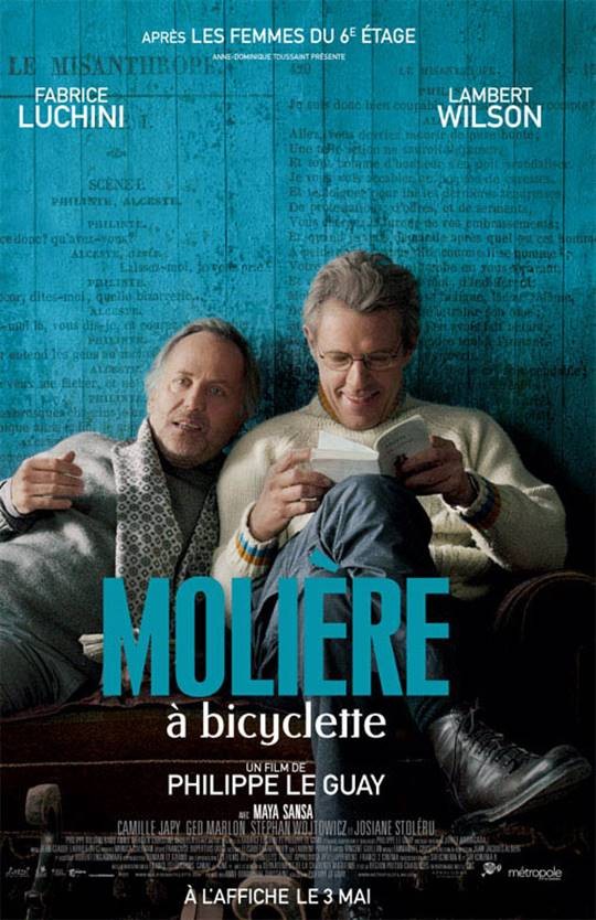 Molière à bicyclette - Click to enlarge picture.
