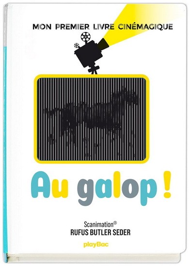 Au galop ! : mon premier livre cinémagique - Click to enlarge picture.
