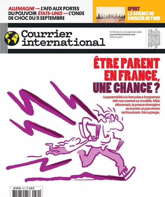 Courrier International - Click to enlarge picture.
