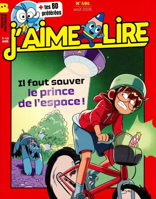 J'aime lire # 595 - Click to enlarge picture.