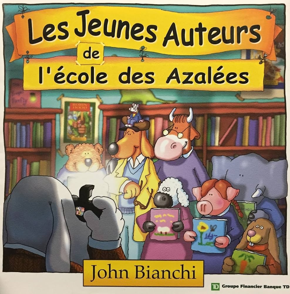 Les Jeunes Auteurs de L'école des Azalées - Click to enlarge picture.