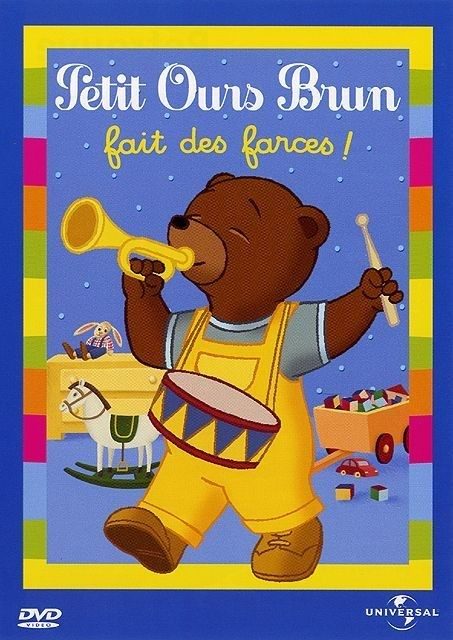 Petit ours brun fait des farces - Click to enlarge picture.