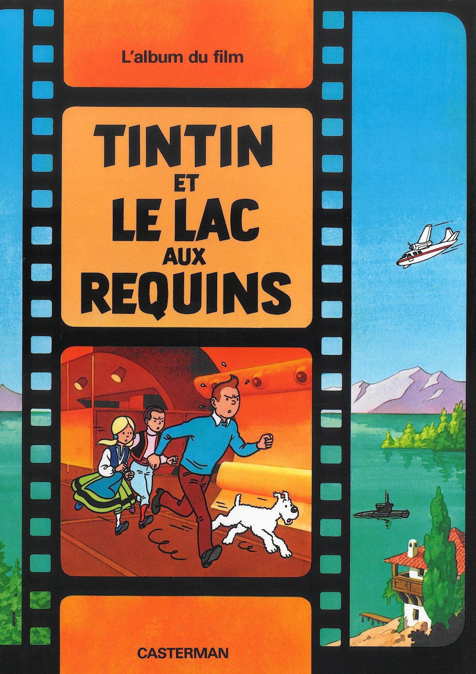 Tintin et le lac aux requins - Click to enlarge picture.