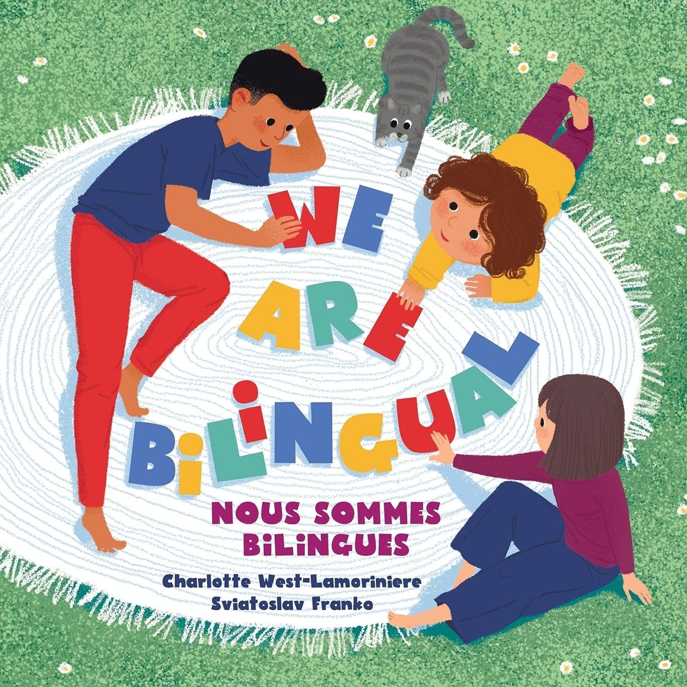 Nous sommes bilingues - Click to enlarge picture.